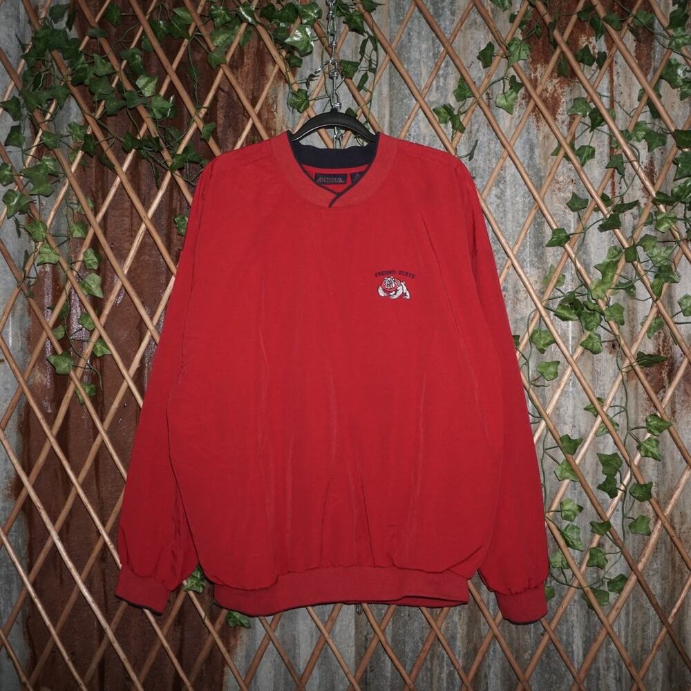 L - Vintage Y2K Antigua Sweatshirts university fresno state